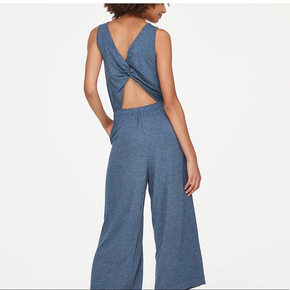 Lounge Super Soft Twist Back Jumpsuit